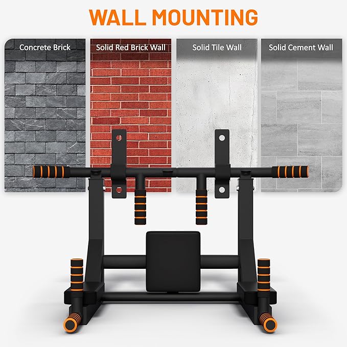 FICTOR Door Pull up Bar for Doorway 30''-37'' Door