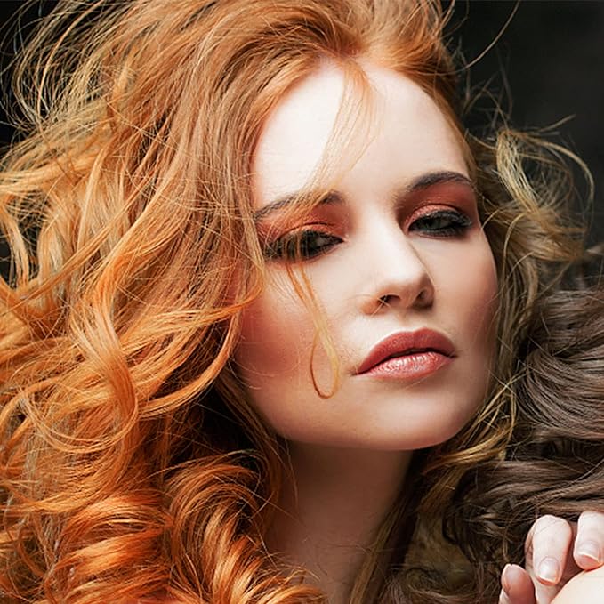 Orange Temporary Hair Color,Natural Hair