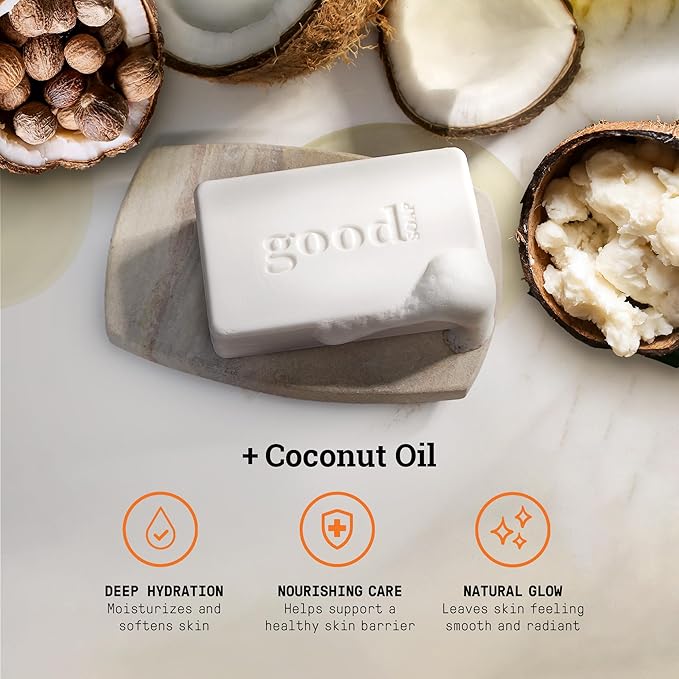 Alaffia Peppermint Good Soap Value Pack 4 Count, 20 OZ