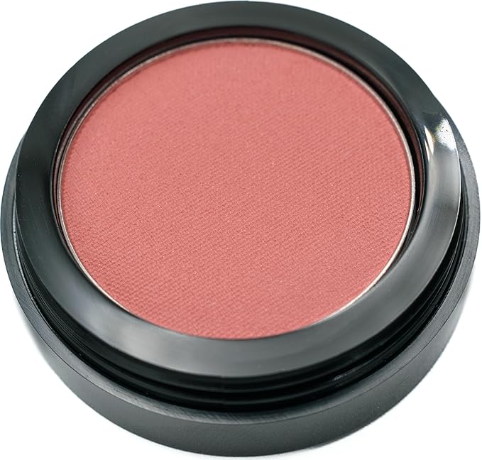 Dark Rose Red Pink Rouge Magenta Blush Pressed Cruelty Free 4 G