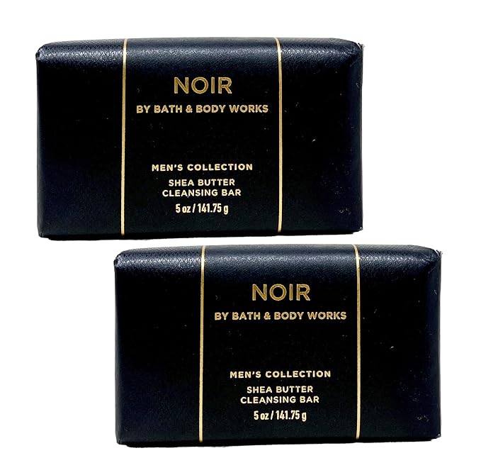 Bath & Body Works Men's Collection Noir - 2 pack - Cleansing Bar