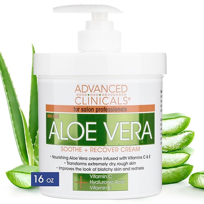Advanced Clinicals Aloe Vera Lotion Sun