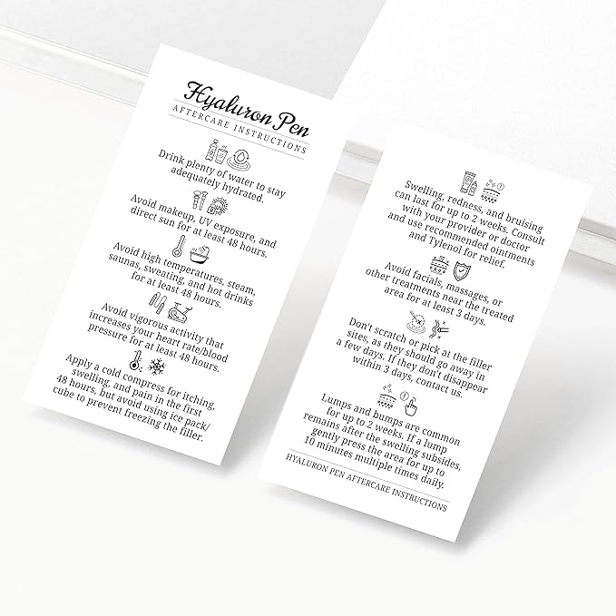 100 Pack - Premium Hyaluron Pen Supplies