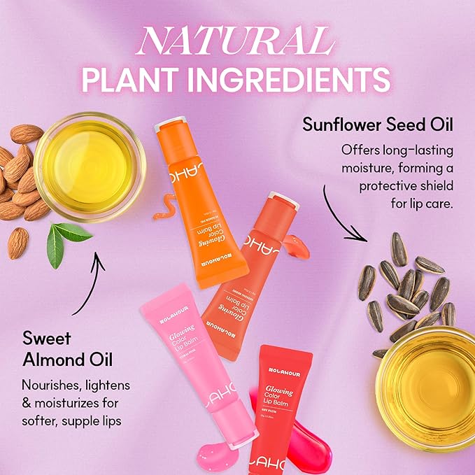 Glowing Color Lip Balm 0.35 Oz| Shining