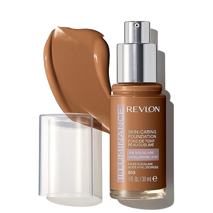 Revlon Illuminance Skin-Caring Liquid Foundation, Hyaluronic Acid, Hydrating of 1)