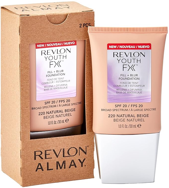 Youth Fx Fill + Blur Foundation 220Natural Beige 30Ml