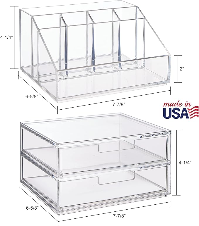 Stori chloe stackable clear makeup