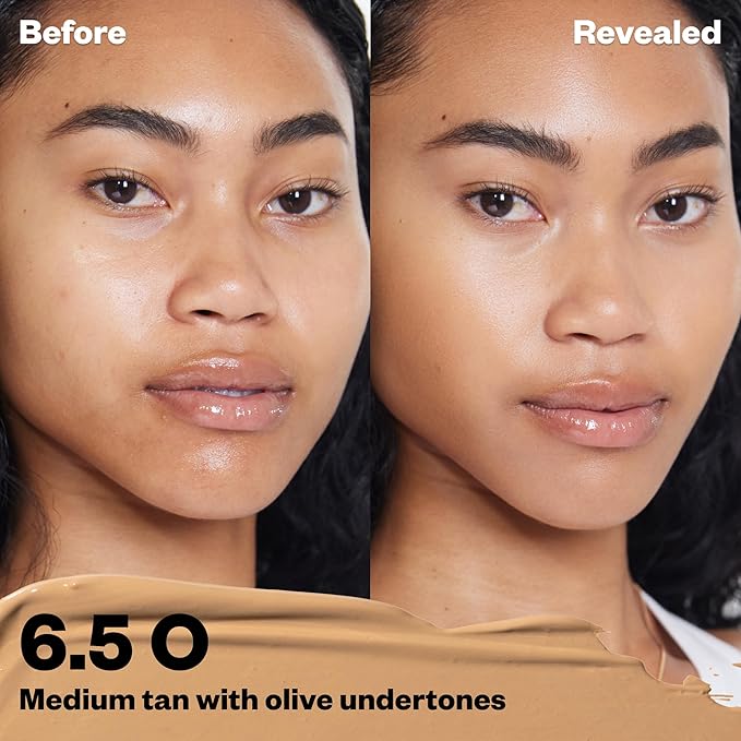 Kosas Revealer Concealer - Medium Coverage Makeup with 6.5 O)