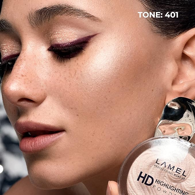 LAMEL HD Highlighting Face Powder - Natural Glow /0.42 oz 12g