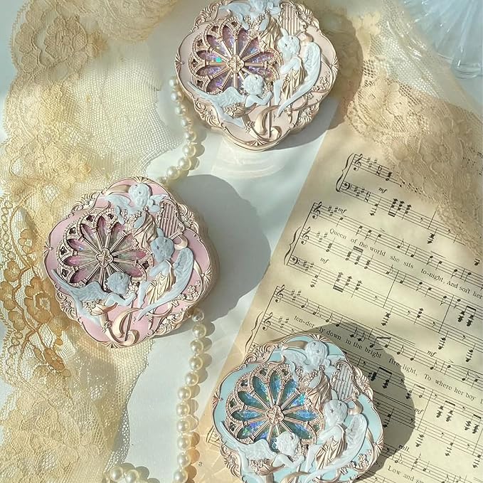 Flower Knows Little Angel Cream Blush,Buildable & Blendable Makeup Blush for cheeks,Soft & Long-lasting,Dusty Mauve Rose Flush for All Skin Tones(04 Rose Ashes,6g)