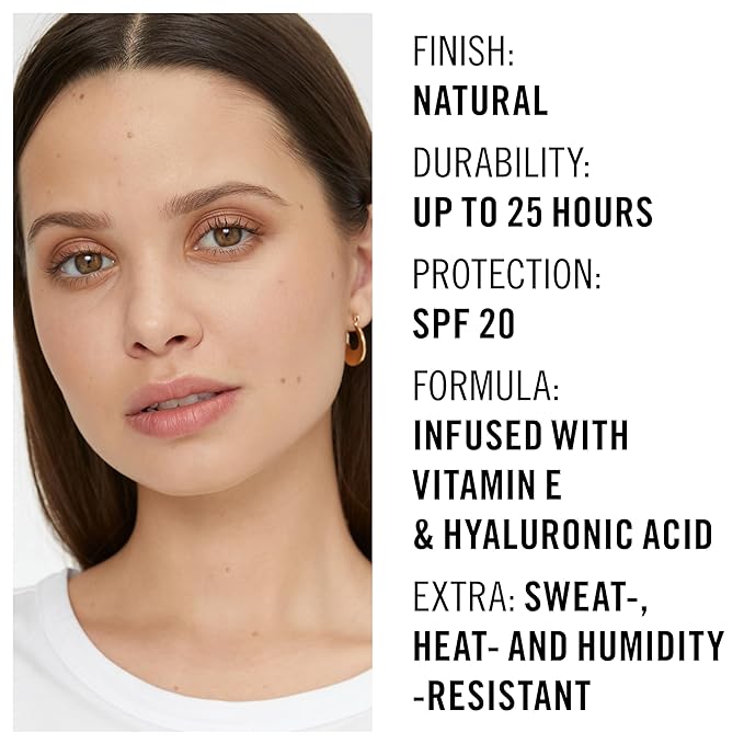 Rimmel London Lasting Finish 25HR - 200 Soft Coverage, Waterproof, 1oz