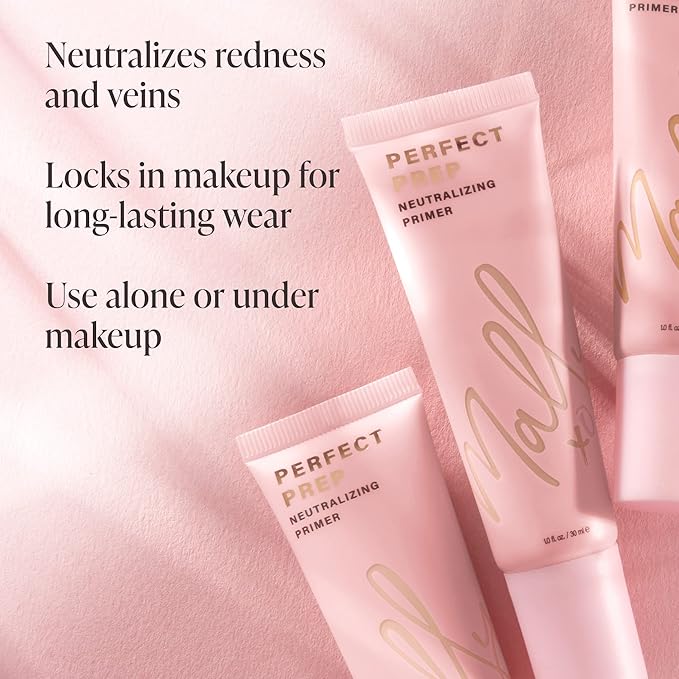 Mally Perfect Prep Neutralizing Tinted Face Primer Deep- 1 Fl Oz