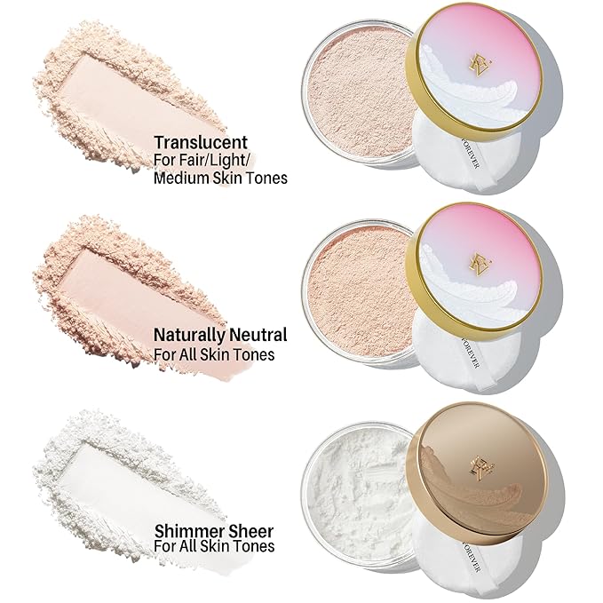 Translucent Setting Powder, FV Loose Powder for Oil 10g