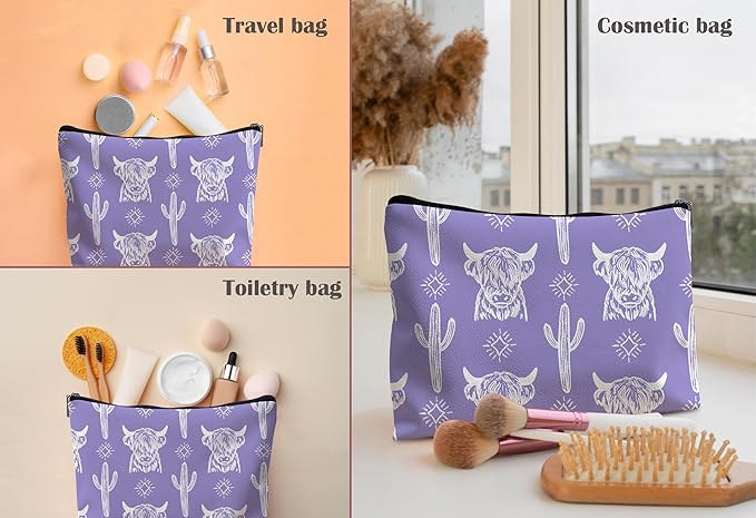 Western makeup bag,western gifts for