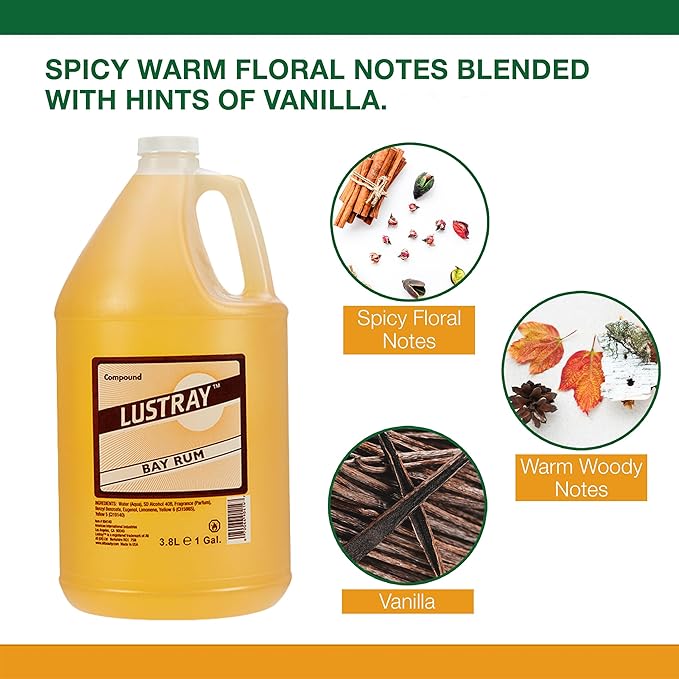 Clubman Lustray Bay Rum After Shave, 1 Gallon