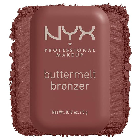 NYX PROFESSIONAL MAKEUP Matte Buttermelt Bronzer, Longwear Face Butta Dayz