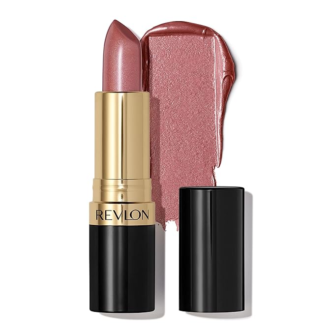 Revlon Super Lustrous Lipstick, Creamy Formula For Soft, Fuller-Looking Lips, Moisturized Feel, 030 Pink Pearl, 0.15 oz