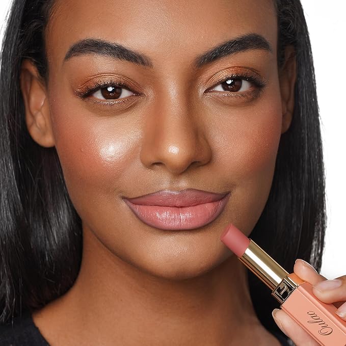 Oulac Hydrating Lipstick Set For Women Plum Brown Lipsticks High Impact Lipcolor Tinted Lip Balm, Nourishing, Satin Finish, Moisturizing Creamy Formula, Vegan Gluten Free 05+06+08(SET 2)