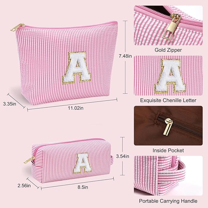 Yoolife personalized makeup bag for