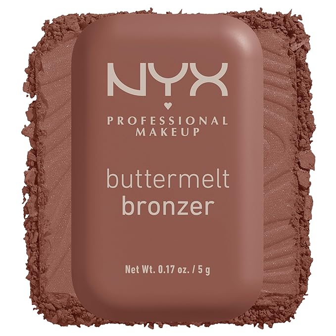 NYX PROFESSIONAL MAKEUP Matte Buttermelt Bronzer, Longwear Face Butta Off
