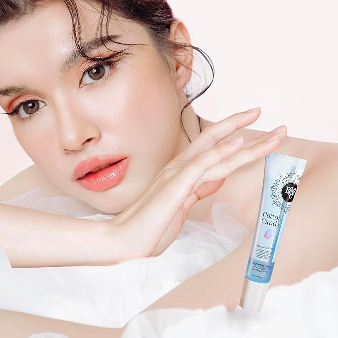 ROSÉE & CO Rosee Lip Gloss Vegan & Cruelty Free Treatment, Professional Make up, Long Lasting Glossy with Shea Butter, Moisturize, Protect & Smooth, High Shine, Non-Sticky (n.Cotton Candy, 0.5)