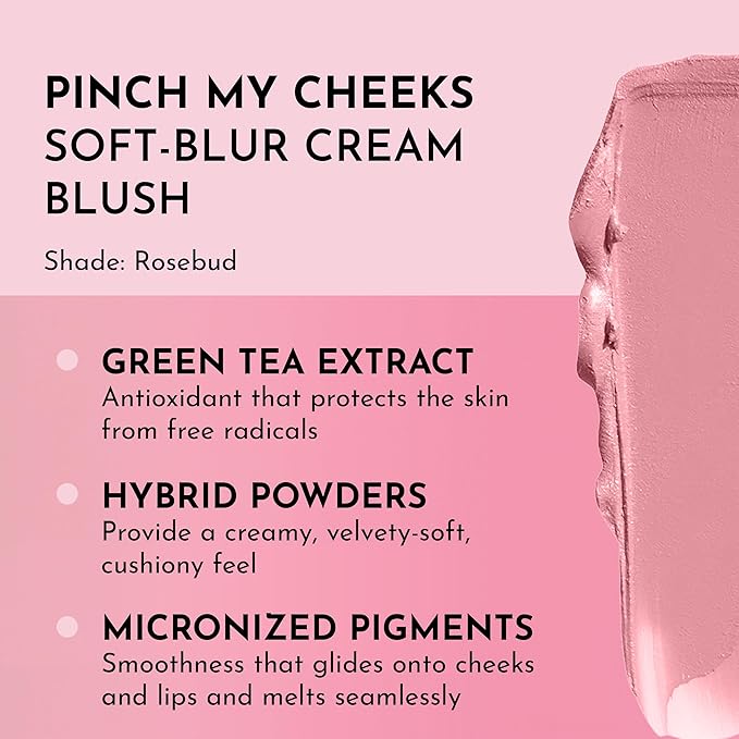 LAWLESS Pinch My Cheeks Soft-Blur Cream Blush - - 0. 18 oz