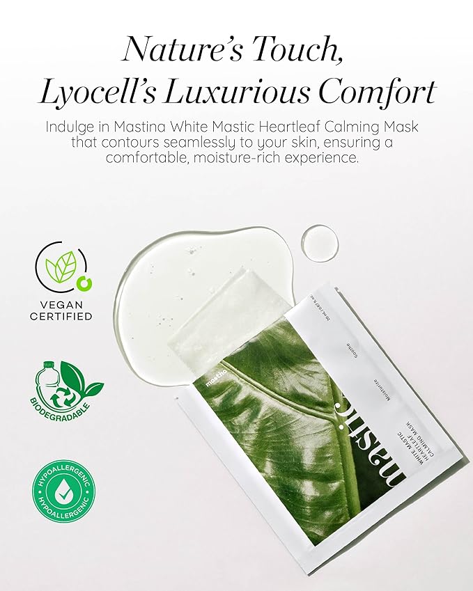 White Mastic Face Mask (Heartleaf Calming, Soothing