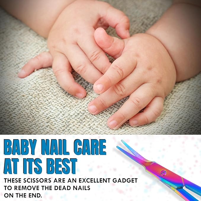 Nail Scissors, Toenail Eyebrow Mustache