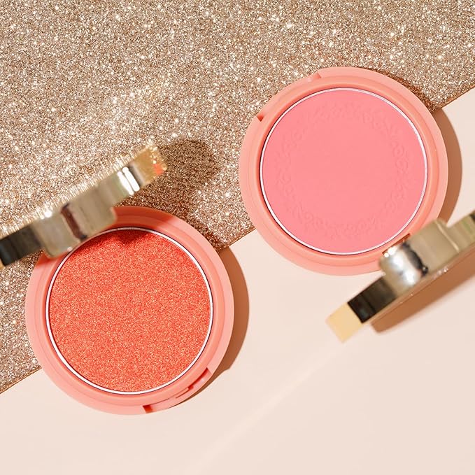 Oulac Yellow Pink Blushers for Cheeks Fair Skin 8g