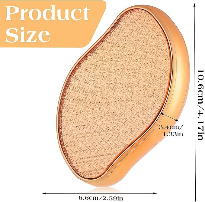 Nano glass foot file callus