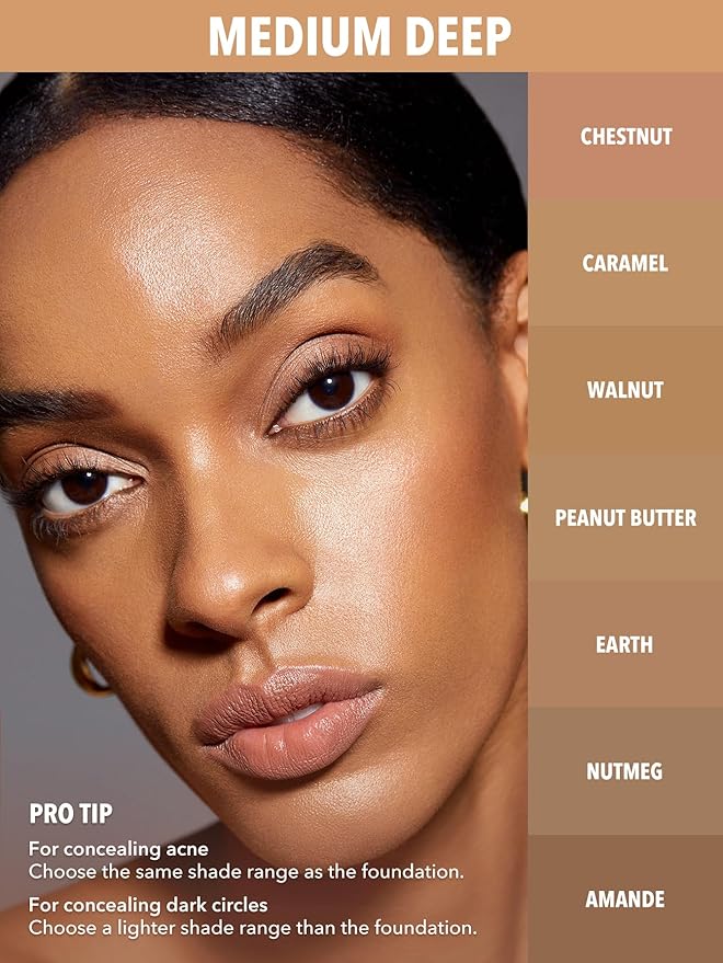 SHEGLAM 12HR Full Coverage Concealer Matte Finish Concealer