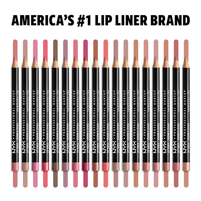 NYX PROFESSIONAL MAKEUP Slim Lip Pencil (Espresso) + Butter Gloss (Sugar Glass, Clear), 3-Pack Bundle