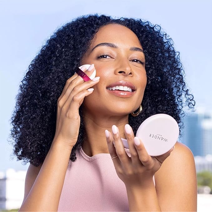Wander Beauty Wanderlust Powder Foundation - Deep - 0.31 oz