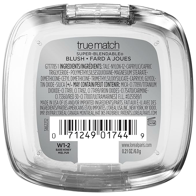 L'Oreal Paris True Match Super-Blendable Powder Blush, Bare May Vary) 21 Oz