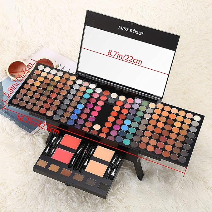 190 Colors Cosmetic Make up Piano Box Set,Combination