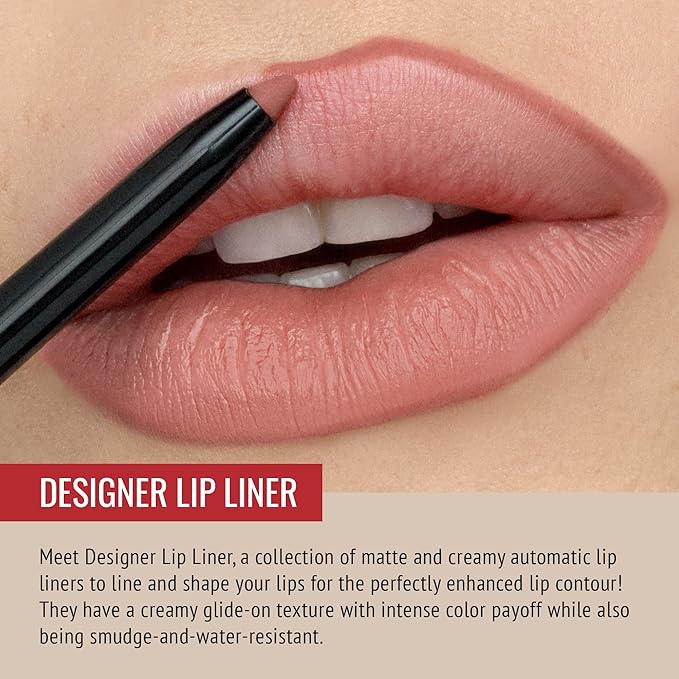Runway Rogue Designer Liner Lip Pencil, Matte Spiced-Nude Lip