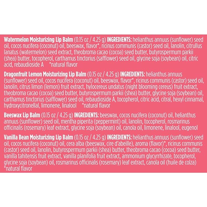 Burt's Bees Lip Balm, Moisturizing Lip