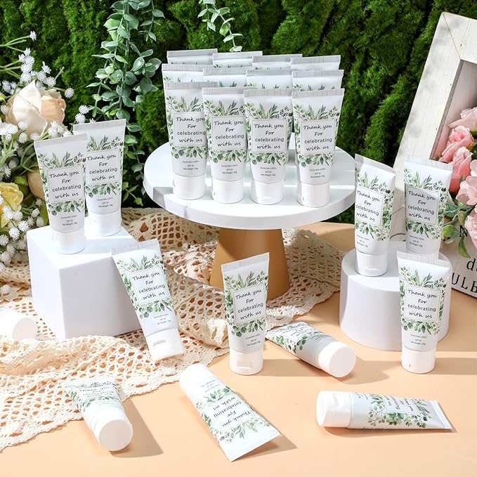 72 Pcs Mini Sunscreen Bulk for Summer Party Wedding SPF 30 Water Resistant Sunscreen Lotion Bulk 1oz Travel Size for Thank You Gifts Summer Party Wedding Supplies(Eucalyptus)