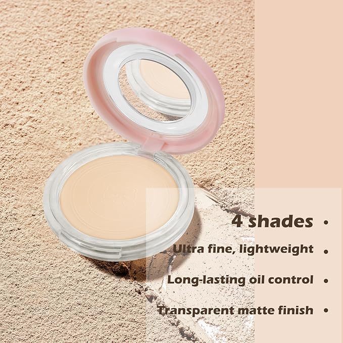 Boobeen Oil Control Matte Setting Powder Translucent Face Focus Effect