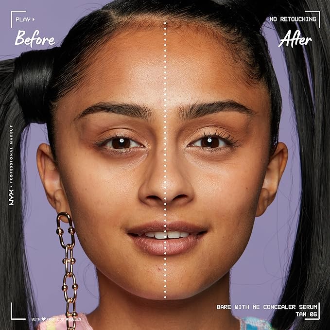 NYX PROFESSIONAL MAKEUP Bare With Me Concealer Serum, - Tan