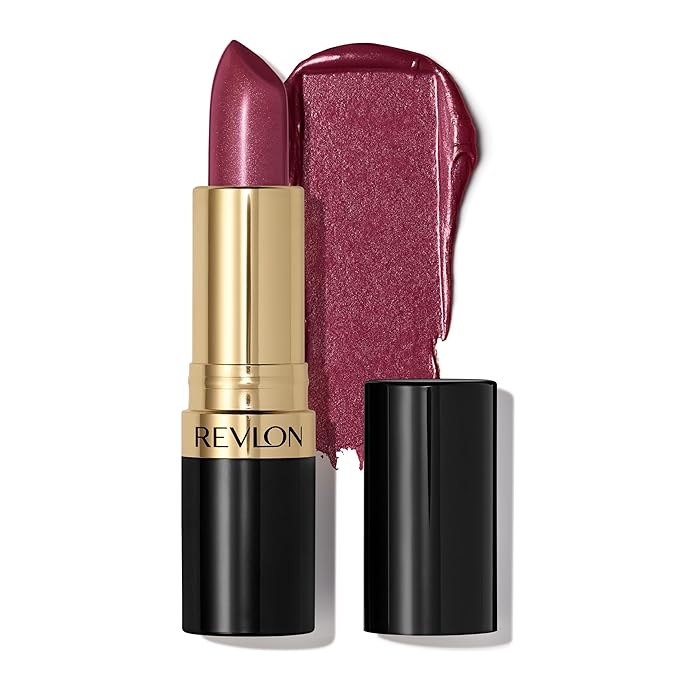Revlon Super Lustrous Lipstick, Creamy Formula For Soft, Fuller-Looking Lips, Moisturized Feel, 812 Porto Please, 0.15 oz