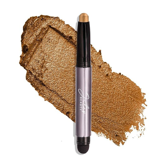 Julep Eyeshadow 101 Crème-to-Powder Waterproof Eyeshadow Stick – Honey Gold Shimmer – Long-Lasting, Crease-Proof, Warm Golden Shimmer Cream Eyeshadow with Built-in Smudger