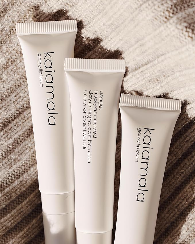 Moisturizing Lip Balm with Glossy Finish, Enriched with Hyaluronic Acid & Vitamin E - 0.5 fl.oz.