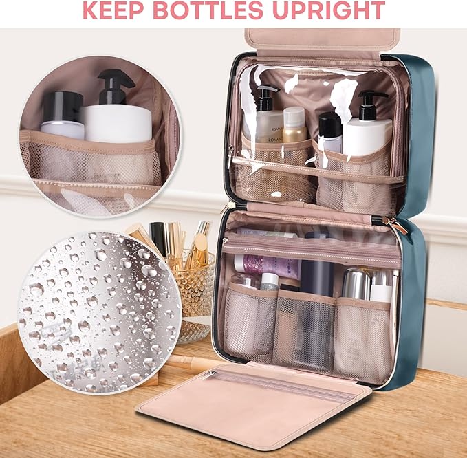 Travel toiletry bag for women,