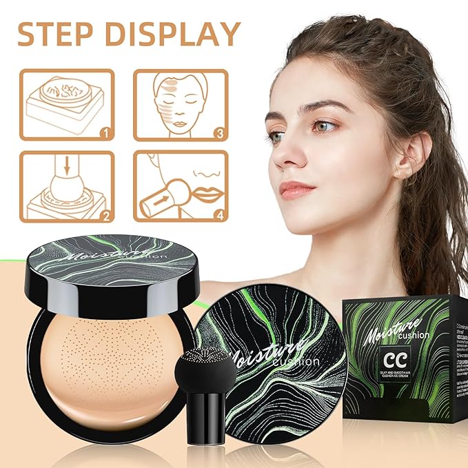Mushroom Head Air Cushion CC Cream - BB Types (Nude)
