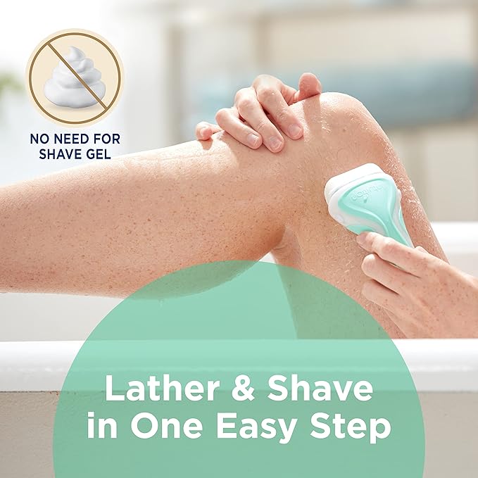 Schick Intuition Refill, Razor Blades with Organic Aloe for Women Sensitive Skin | 8 Count (Pack of 1)