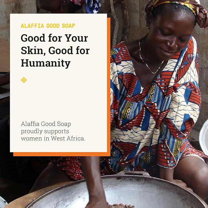 Alaffia Peppermint Good Soap Value Pack 4 Count, 20 OZ