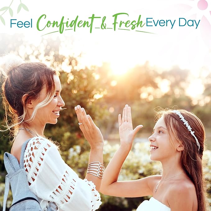 Good for You Girls Aluminum-Free, Natural & Vegan Deodorant for Kids, Preteens, Teens, Safe & Effective Odor Protection, Clear Roll-On, Natural Fragrance | Fresh Honeydew, 3 oz (Pack of 1)