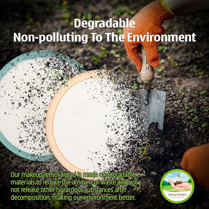 Reusable makeup remover pads -