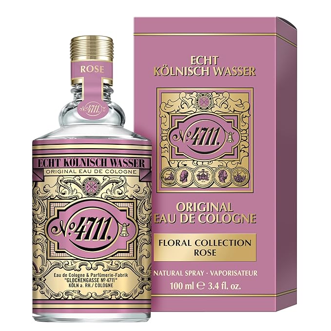 4711 Floral Collection Rose by Muelhens for Women - 3.4 oz EDC Spray